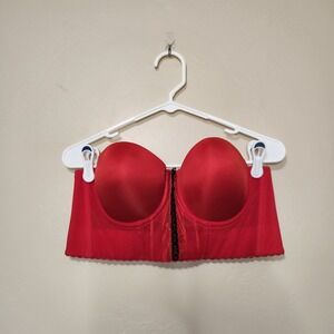 Parfait Shea Longline Strapless Bra Red Size 36D